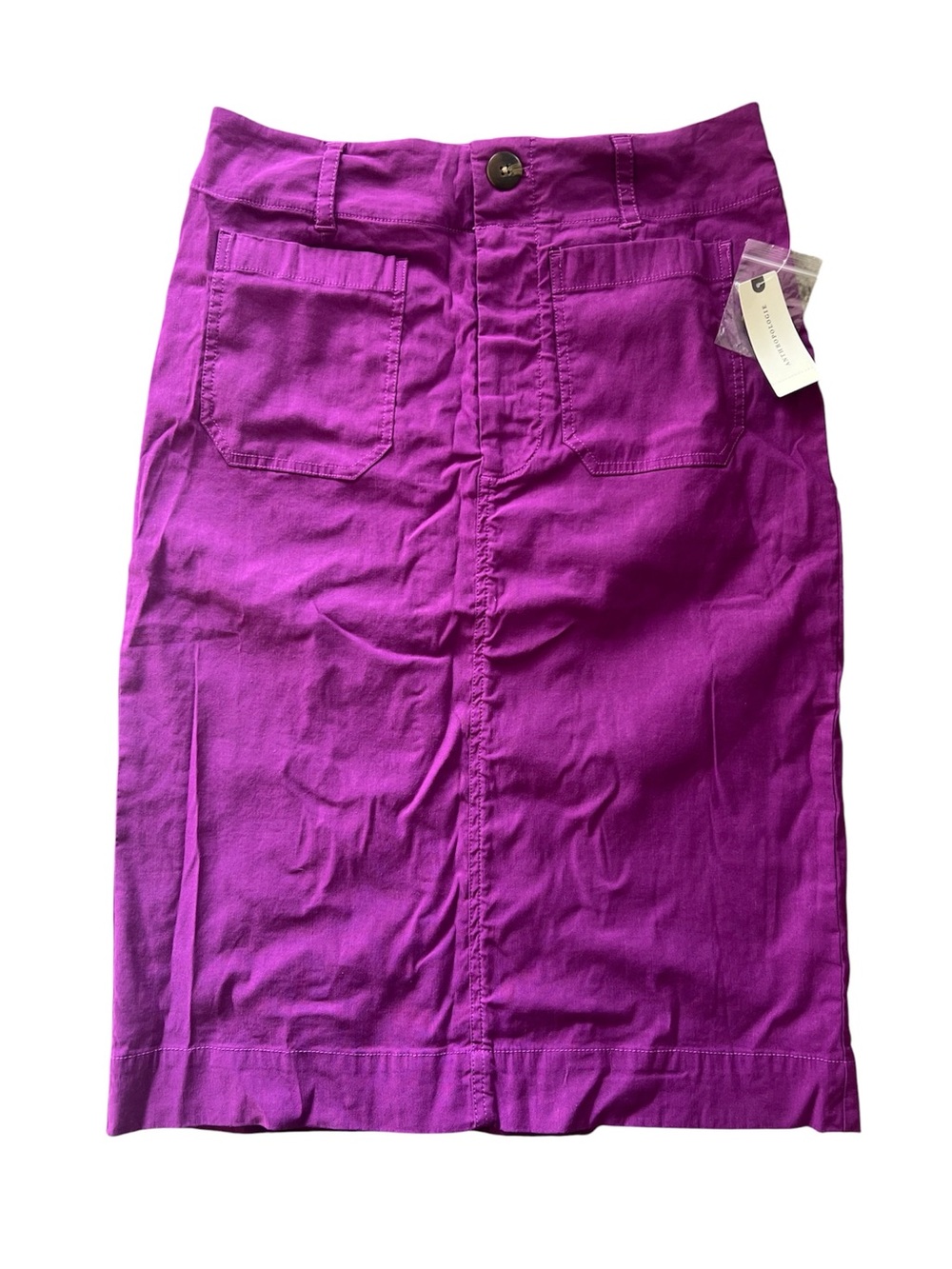 Maeve Collette Knee Length High Rise Skirt in Violet | Small NWT